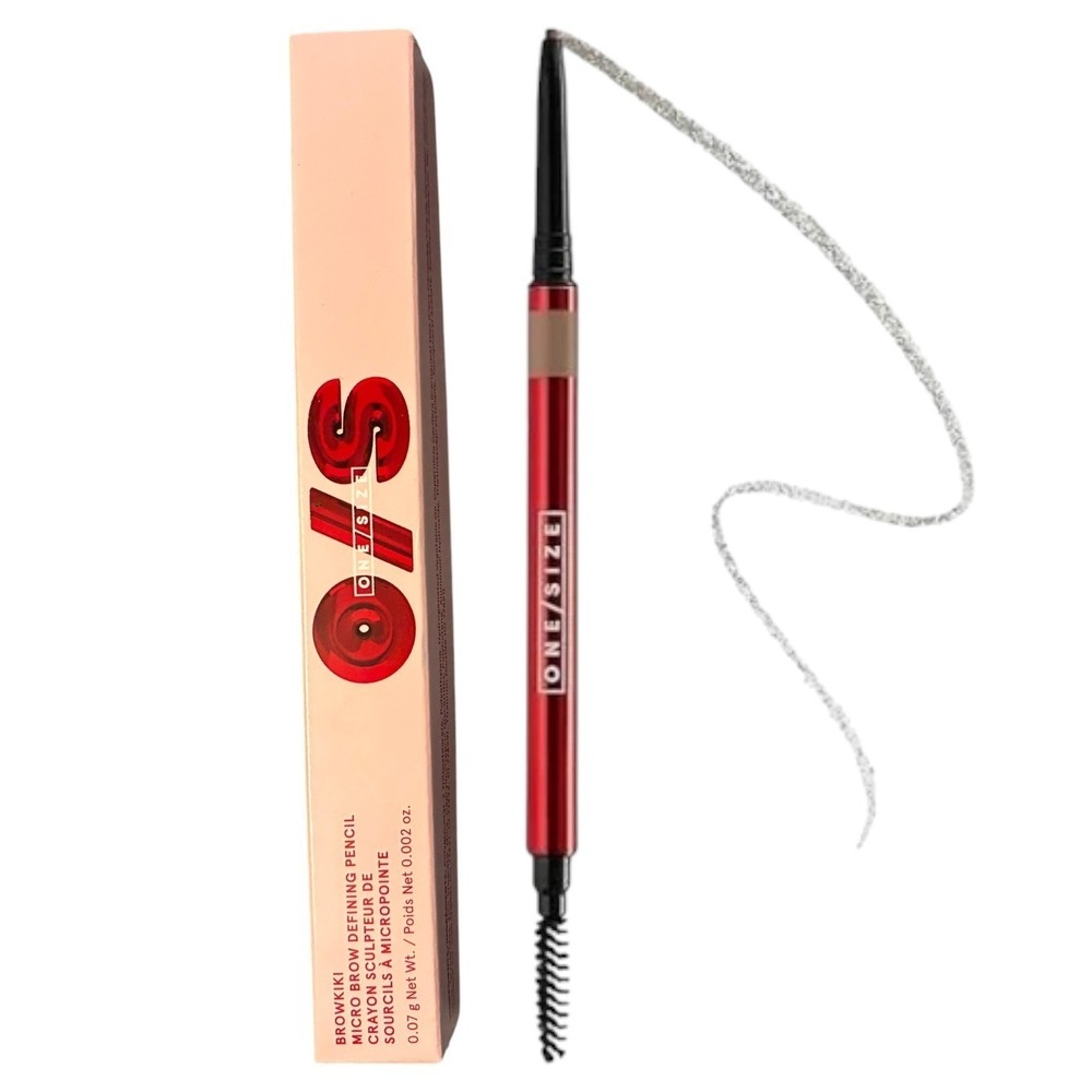 ONE/SIZE Patrick Starrr BrowKiki Micro Brow Defining Pencil 02 Taupe NIB New